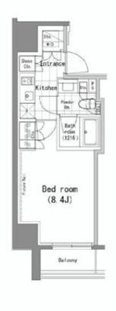 パークハビオ青山の物件間取画像